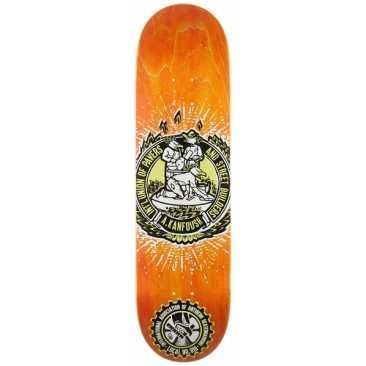 Anti-Hero Kanfoush Local 18 Union 8.38 X 32.25 Skateboard Deck