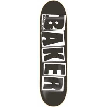 Baker Brand Logo Blk Wht 8.25 X 31.75 Planche Skateboard