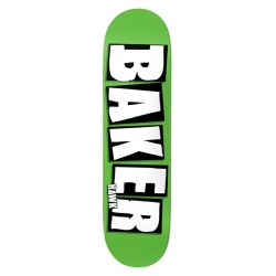 Baker Brand Name Neon Rh Grn B2 8.5 X 32.25 Planche Skateboard