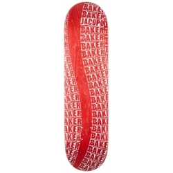 Baker Wavy Jc Red 8.125 X 31.5 Planche Skateboard