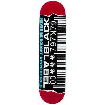 Black Label Barcode Ripped 8.5 X 32.38 14.5 Planche Skateboard