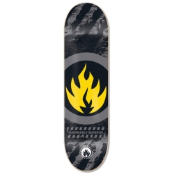 Black Label Circle Flame 8.38 X 32.5 14.5 Planche Skateboard