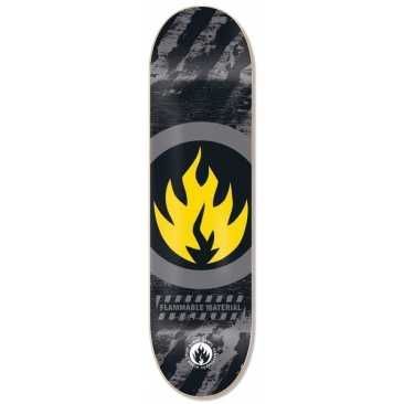 Black Label Circle Flame 8.38 X 32.5 14.5 Planche Skateboard