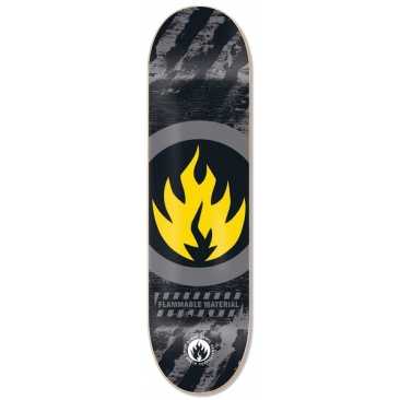 Black Label Circle Flame 8.38 X 32.5 14.5 Tavola da skateboard