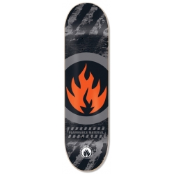 Black Label Circle Flame 8.5 X 32.38 14.5 Planche Skateboard