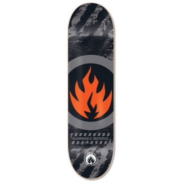 Black Label Circle Flame 8.5 X 32.38 14.5 Planche Skateboard