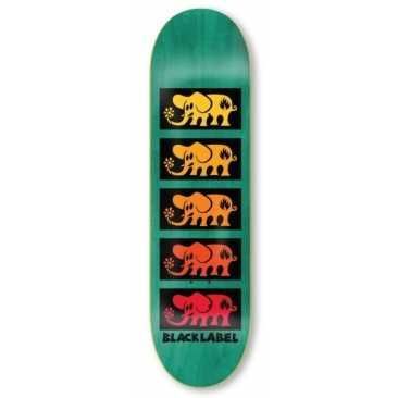 Black Label Elephant Stacked 8.25 X 32.12 Planche Skateboard