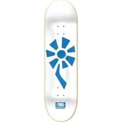 Black Label Flower Power 8.5 X 32.38 White Blue Planche Skateboard