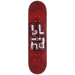 Blind Pp Og Stacked Stamp Rhm Red 8.0 X 31.6 Planche Skateboard