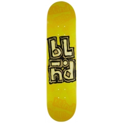 Blind Pp Og Stacked Stamp Rhm Yellow 7.75 X 31.2 Prancha de skate