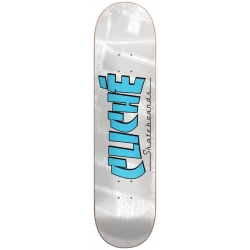 Cliché Banco Rhm Blue White 7.75 X 31.19 Wb 13.88 Skateboard bord