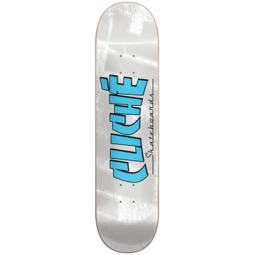 Cliché Banco Rhm Blue White 7.75 X 31.19 Wb 13.88 Planche Skateboard