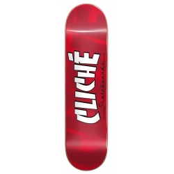 Cliché Banco Rhm Red 7.75 X 31.18 Wb13.875 Skateboard Deck