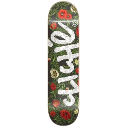 Cliché Botanical Rhm Charcoal 8.125 X 31.66 Wb 14.25 Prancha de skate