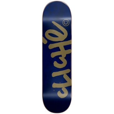 Cliché Handwritten Rhm Navy Gold 8.0 X 31.56 Planche Skateboard