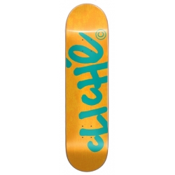 Cliché Handwritten Rhm Orange Teal 8.0 X 31.56 Wb14 Prancha de skate