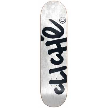 Cliché Handwritten Rhm White 8.0 X 31.6 Skateboard Deck