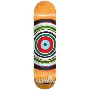 Cliché Painted Circle Rhm Multi 8.25 X 32.1 Wb 14.25 Skateboard bord