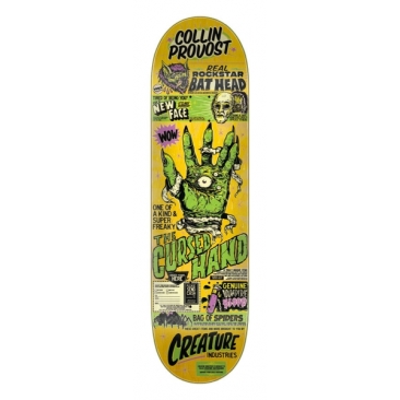 Creature Provost Cursed Hand 8.47 X 31.98 Planche Skateboard