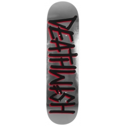 Deathwish Deathspray Blk Sil Foil 8.25 X 31.5 Skateboard Deck