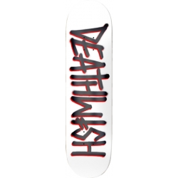 Deathwish Deathspray Wht Gry 8.25 X 31.5 Tabla de skate