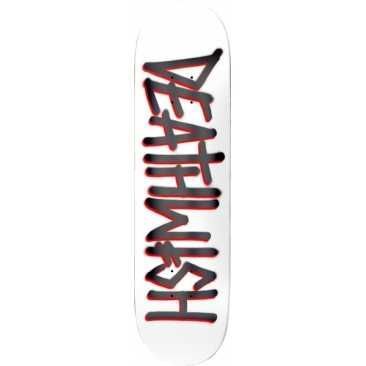 Deathwish Deathspray Wht Gry 8.25 X 31.5 Planche Skateboard