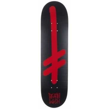 Deathwish Gang Logo Blk Red Bricks 8.0 X 31.5 Planche Skateboard