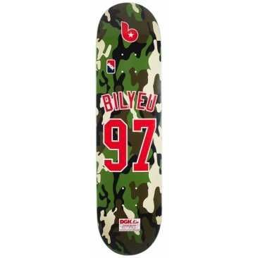 DGK Major League Bilyeu Green Camo 8.25 Planche Skateboard