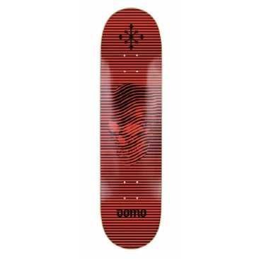 Disorder Domo Lines 8.125 Red Blk Planche Skateboard