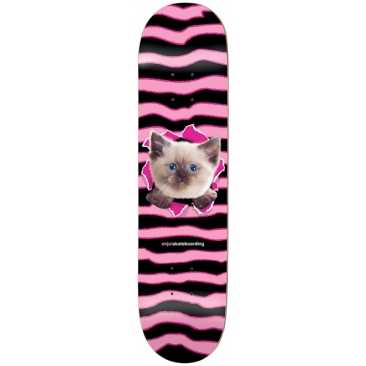 Enjoi Kitten Ripper Hyb Pink 7.75 X 31.18 Wb13.875 Planche Skateboard