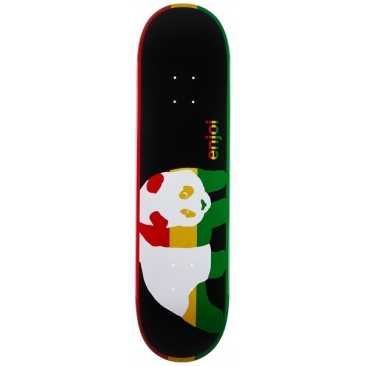 Enjoi Rasta Veneer R7 Black 8.375 X 32.2 Planche Skateboard