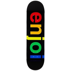 Enjoi Spectrum R7 Black 8.25 X 32 Wb 14.25 Planche Skateboard