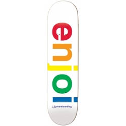 Enjoi Spectrum R7 White 8.25 X 32 Wb 14.25 Planche Skateboard