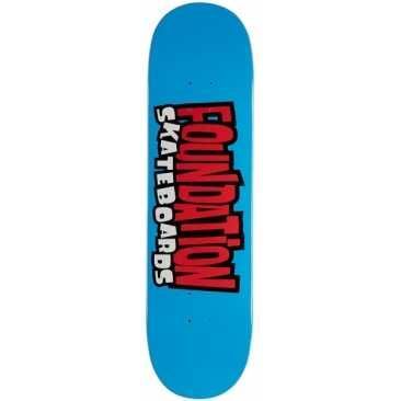 Foundation 8.25 From The 90s Blue Prancha de skate