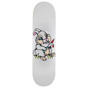 Free Dome Killer Bunny 8.25 White Skateboard bord