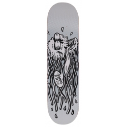 Free Dome Raging Skull Light 8.0 White Skateboard Deck