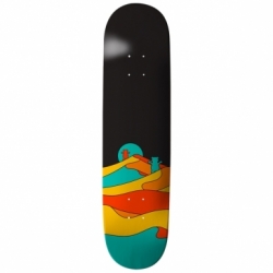 Grizzly 8.0 Sahara Black Skateboard Deck