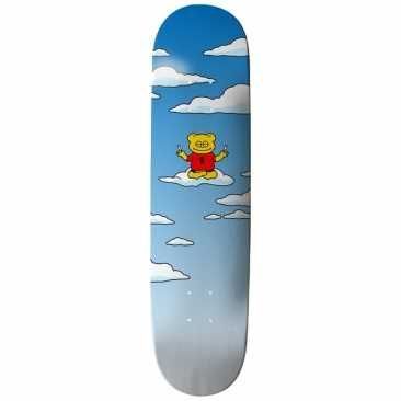 Grizzly 8.25 Peace Bear Blue Skateboard Deck