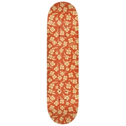 Krooked Flowers Orange 8.06 X 31.8 Prancha de skate