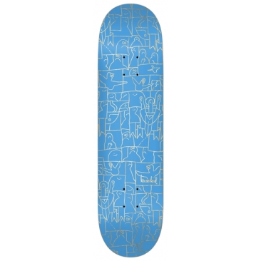 Krooked Pp Flock Pricepoint Blue 8.25 X 32 Planche Skateboard