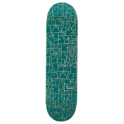 Krooked Pp Flock Pricepoint Green 8.38 X 32.25 Planche Skateboard