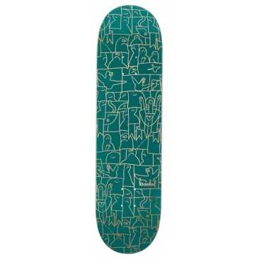 Krooked Pp Flock Pricepoint Green 8.38 X 32.25 Prancha de skate