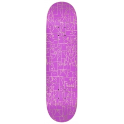 Krooked Pp Flock Pricepoint Pink 8.06 X 31.8 Planche Skateboard