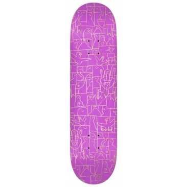 Krooked Pp Flock Pricepoint Pink 8.06 X 31.8 Skateboard Deck