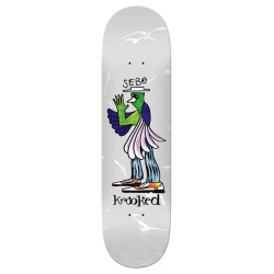 Krooked Sebo Mornin Grey 8.06 X 31.8 Tavola da skateboard