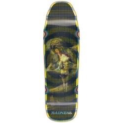 Madness Halftone Son R7 Green Swirl 9.5 X 32 Skateboard Deck