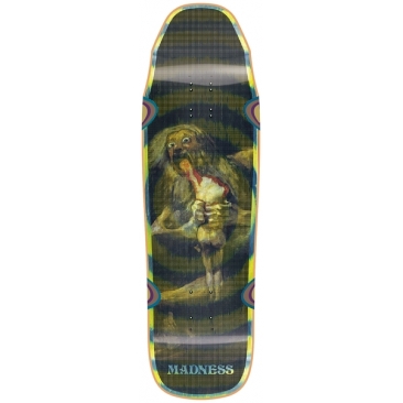 Madness Halftone Son R7 Green Swirl 9.5 X 32 Planche Skateboard