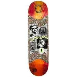 Madness Outcast Pop R7 Slick Orange Multi 8.62 X 31.95 Planche Skateboard