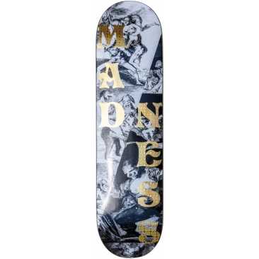 Madness Split Overlap R7 Holographic Swirls 8.0 X 31.63 Prancha de skate