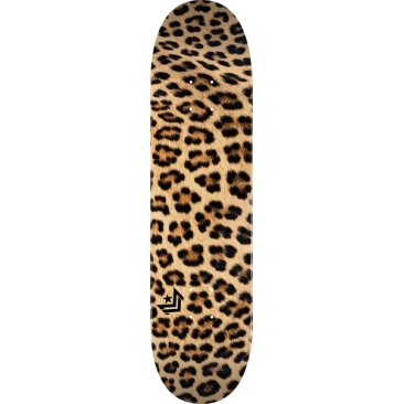 Mini Logo Fin Fur Feather 18 Leopard Fur 7.75 X 31.08 Planche Skateboard